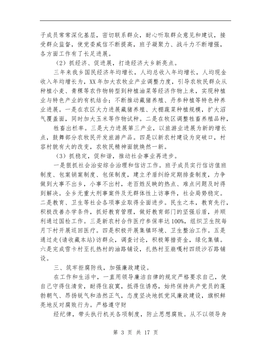 党委书记个人工作总结_第3页