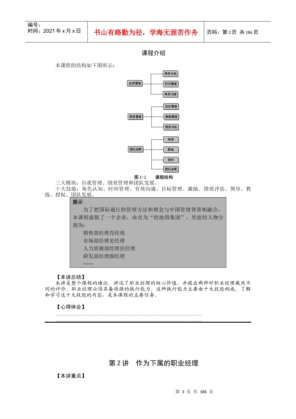 优秀职业经理人培训课程_第3页