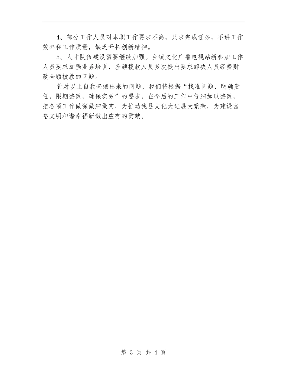 文广局干部作风工作汇报---履职工作报告_第3页