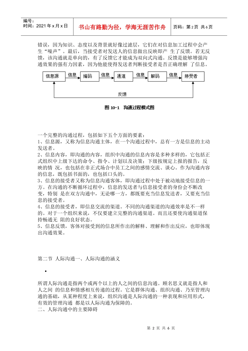 XXXX管理学讲堂领导管理沟通学_第2页