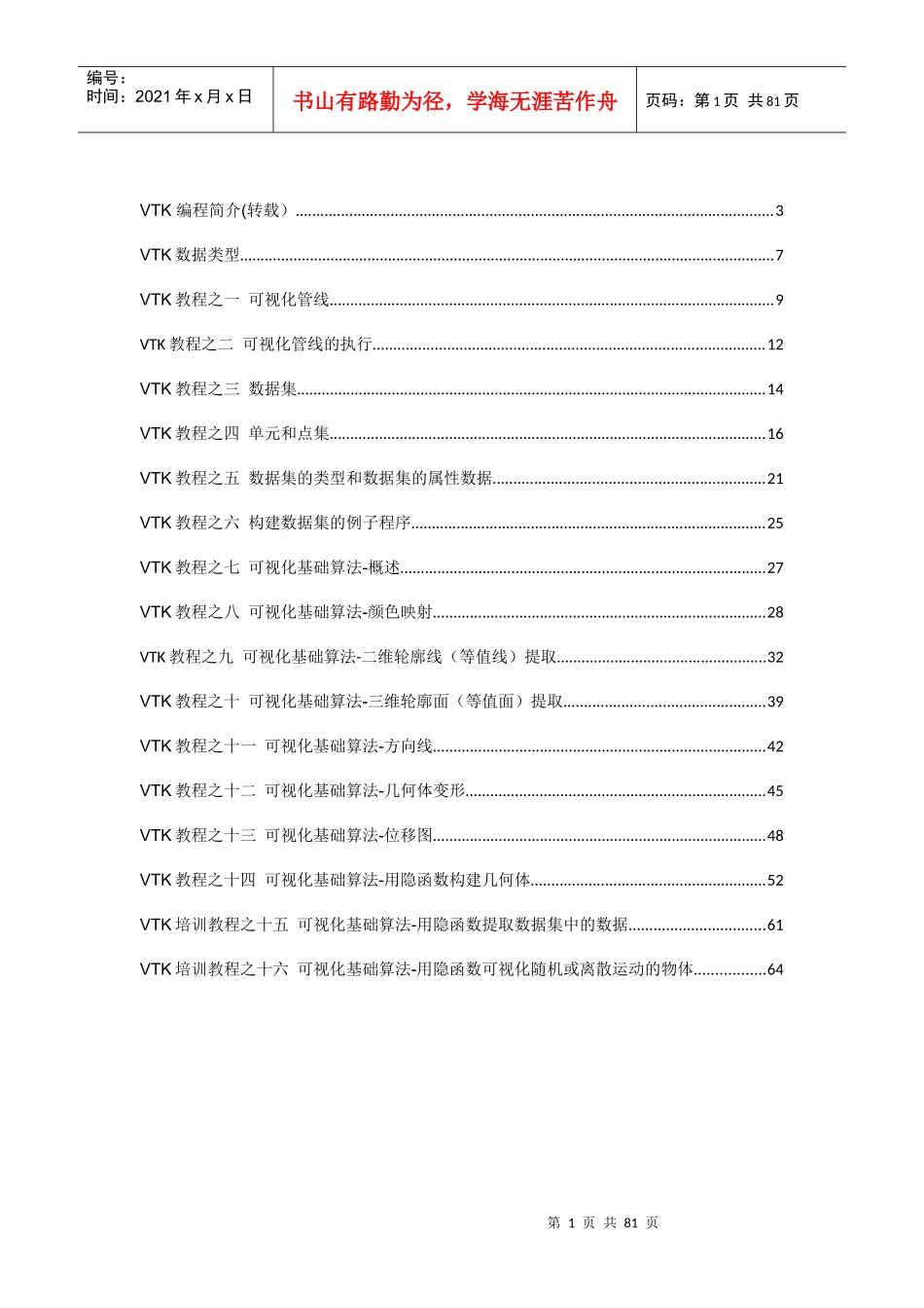 人力资源-2022VTK培训的教程_第1页
