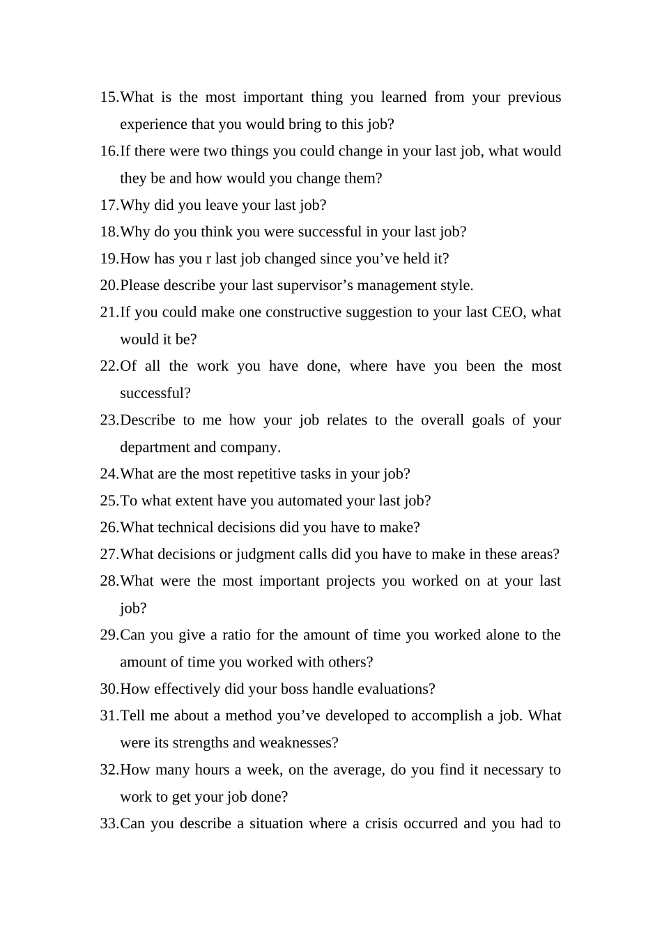 外企面试技巧大全英文版_第3页