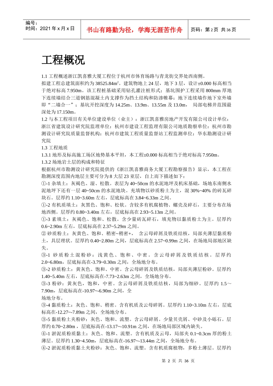 地下连续墙工程施工方案培训资料_第2页