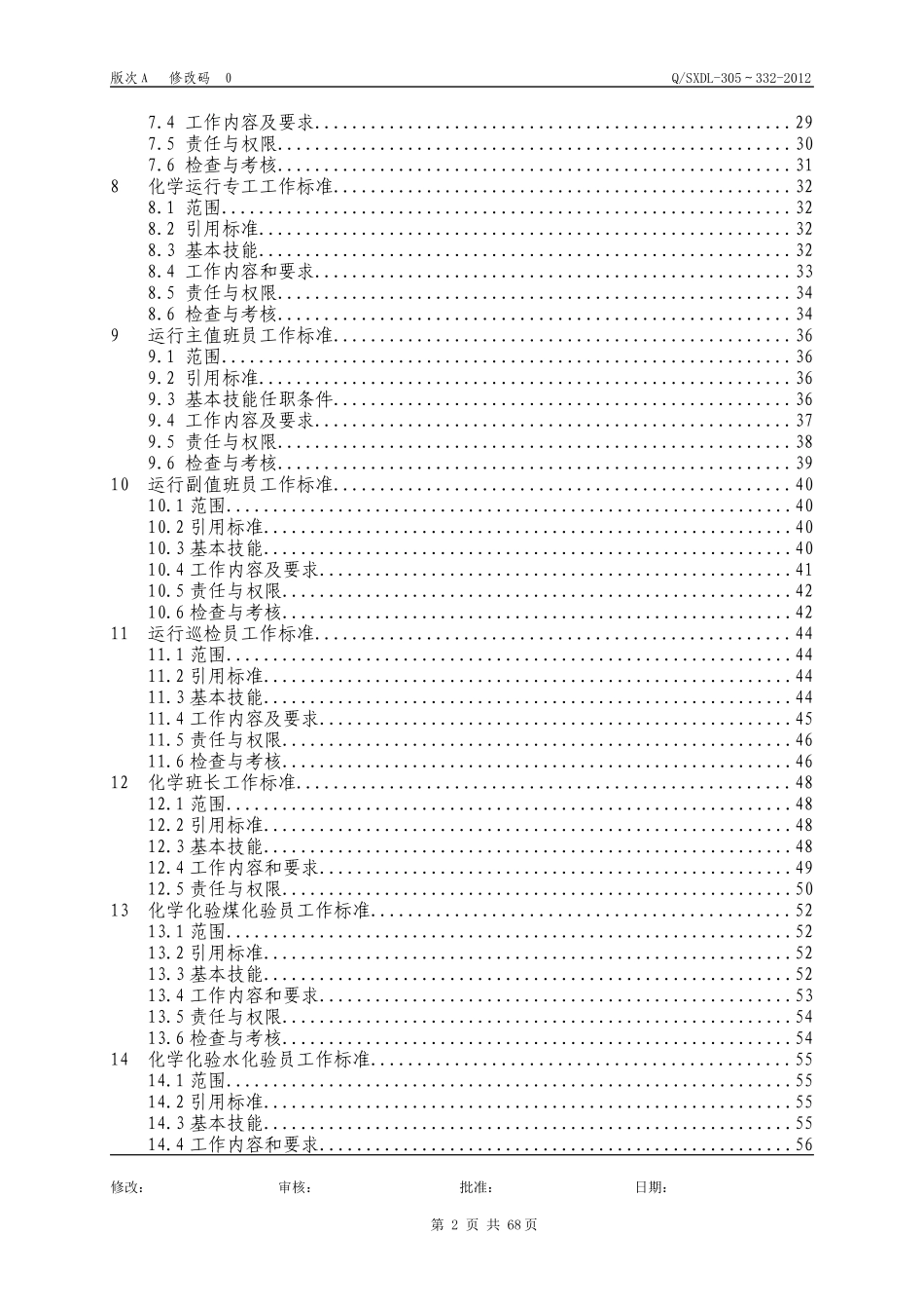 发电运行部岗位工作标准(试行版)_第3页