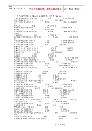 人力资源-2022hr人力资源