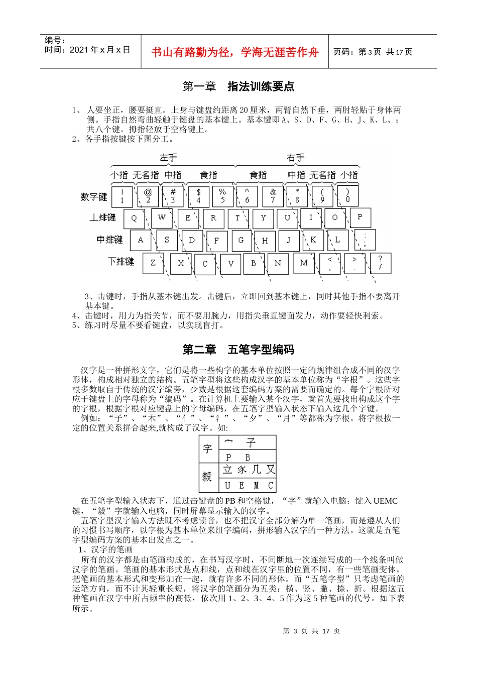 五笔字型培训资料（刘火根制作）_第3页
