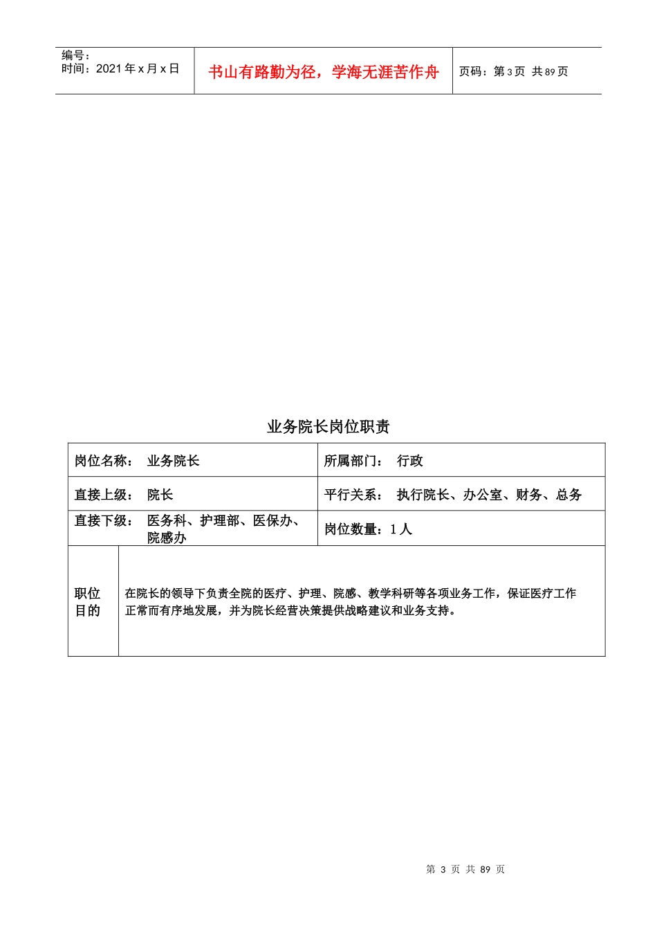 医院岗位职责文本大全_第3页