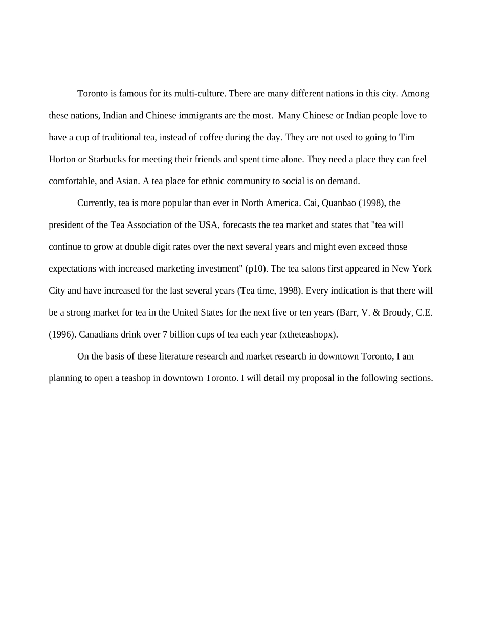 茶馆选址及营销计划英文版_第2页