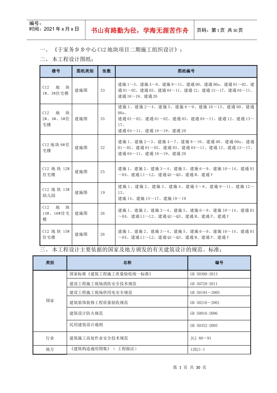 室内聚氨酯、水泥基防水工程施工方案培训资料_第3页