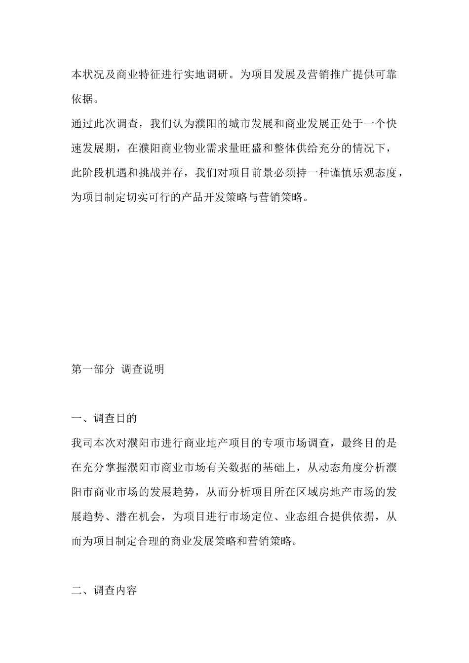 濮阳市某商业市场调研报告_第3页