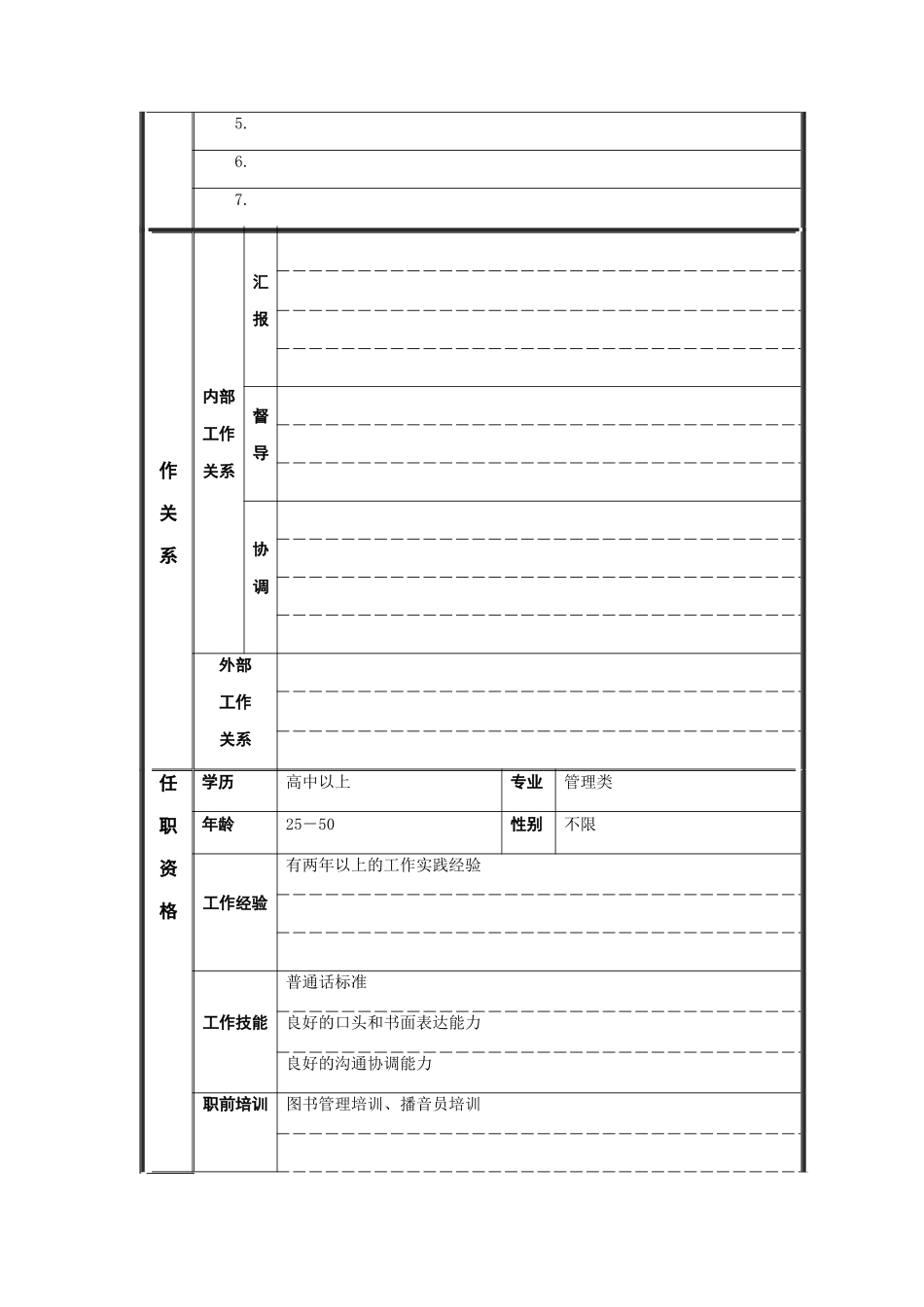 江动股份-广播员职位说明书_第2页