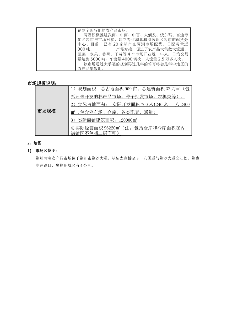 荆州两湖农产品市场调研报告样本_第3页