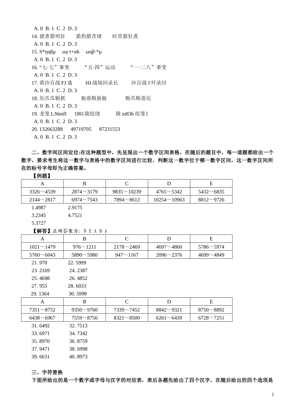 人力资源-2022@天津行政职业能力测验真题二_第2页