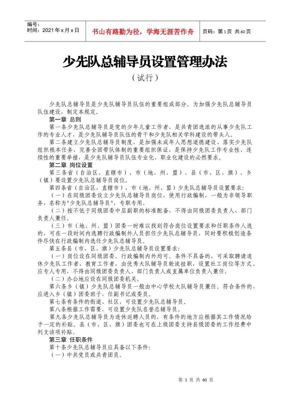 少先队总辅导员工作手册_第2页