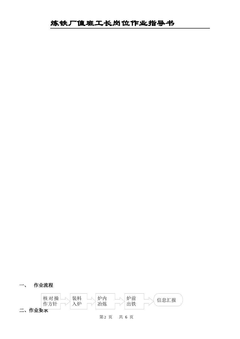 值班工长岗位作业指导书_第2页