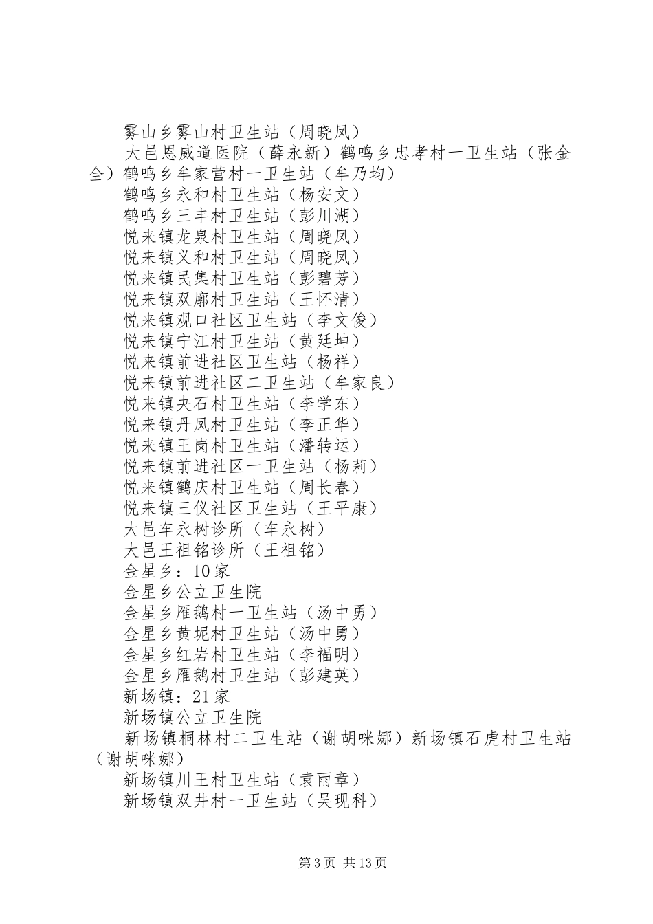 XX县区卫生和计划生育局_第3页