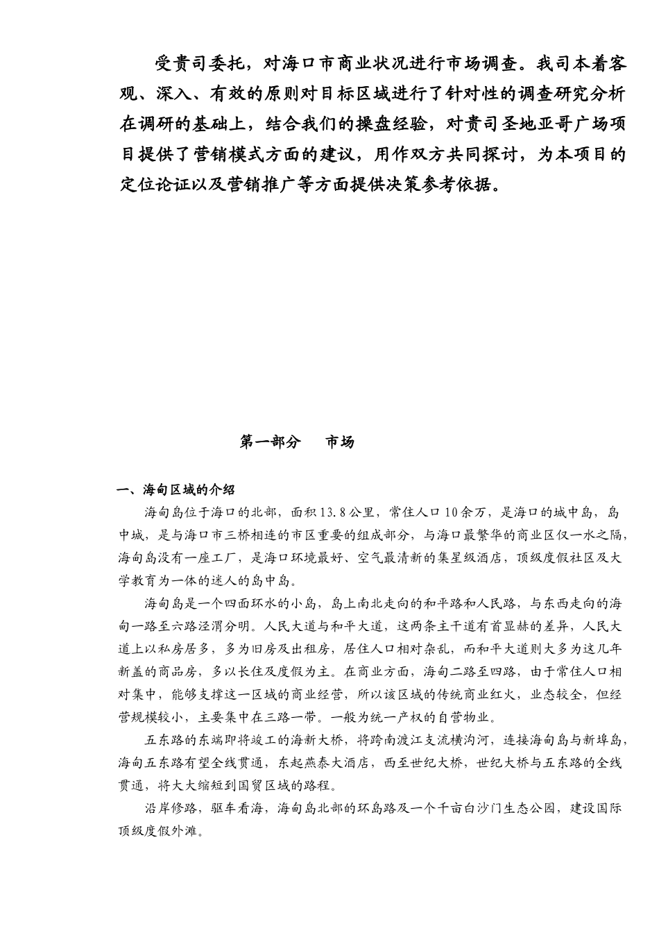 海南圣地亚哥广场营销策划提案_第2页