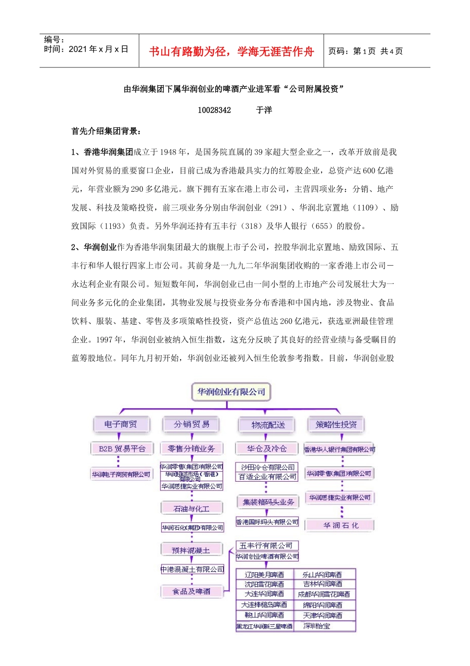人力资源-202210028342于洋华润附属创业_第1页