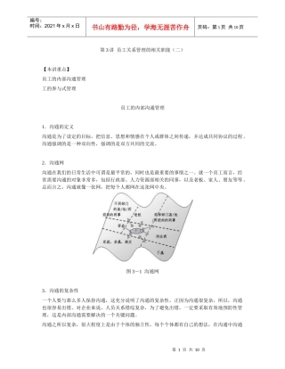 员工关系管理职能系列3