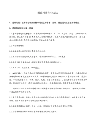 经销商通路精耕细则2