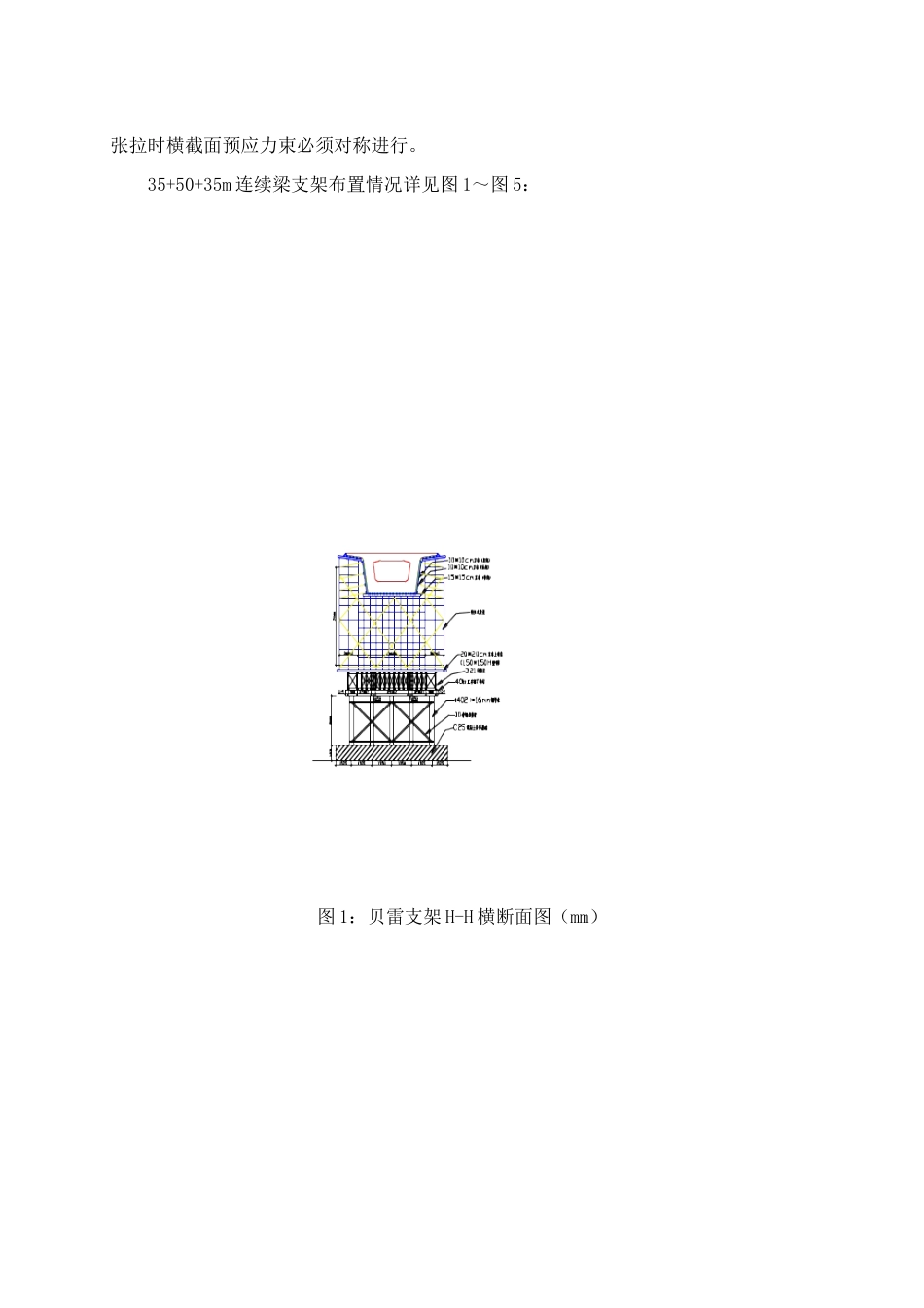 连续梁贝雷支架施工方案_第3页