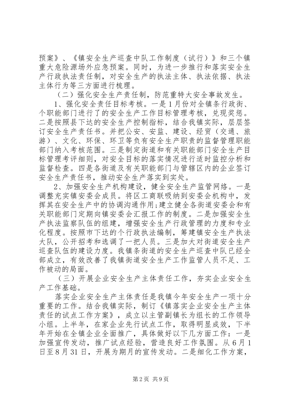 安全生产总结及明年计划_第2页
