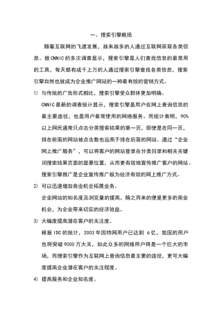 某有限公司网络推广方案