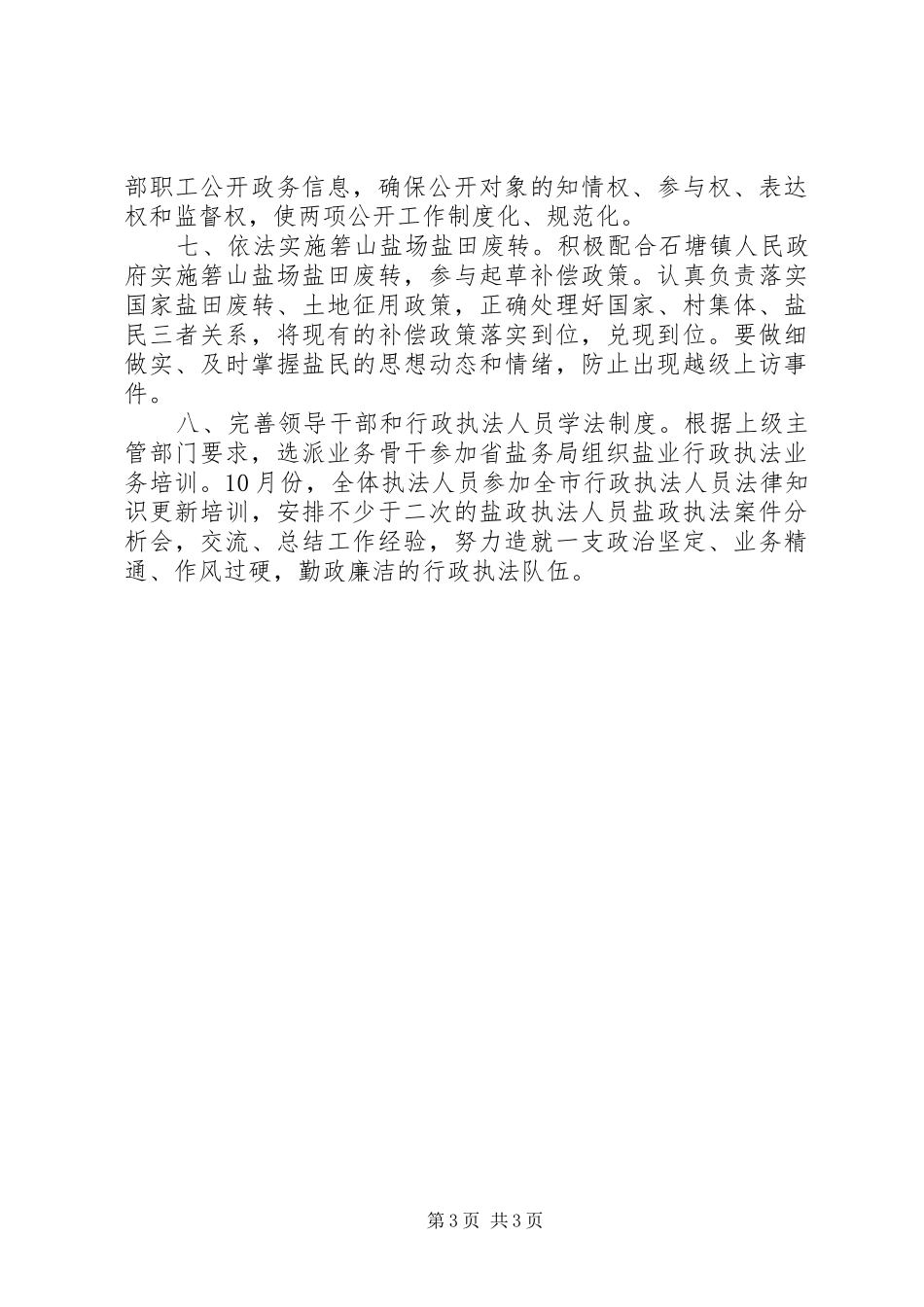 XX年盐业行政工作计划_第3页