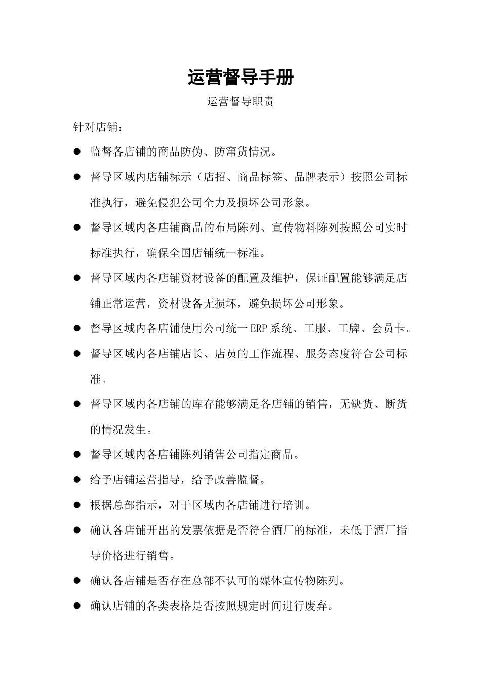 某店铺运营督导手册_第1页