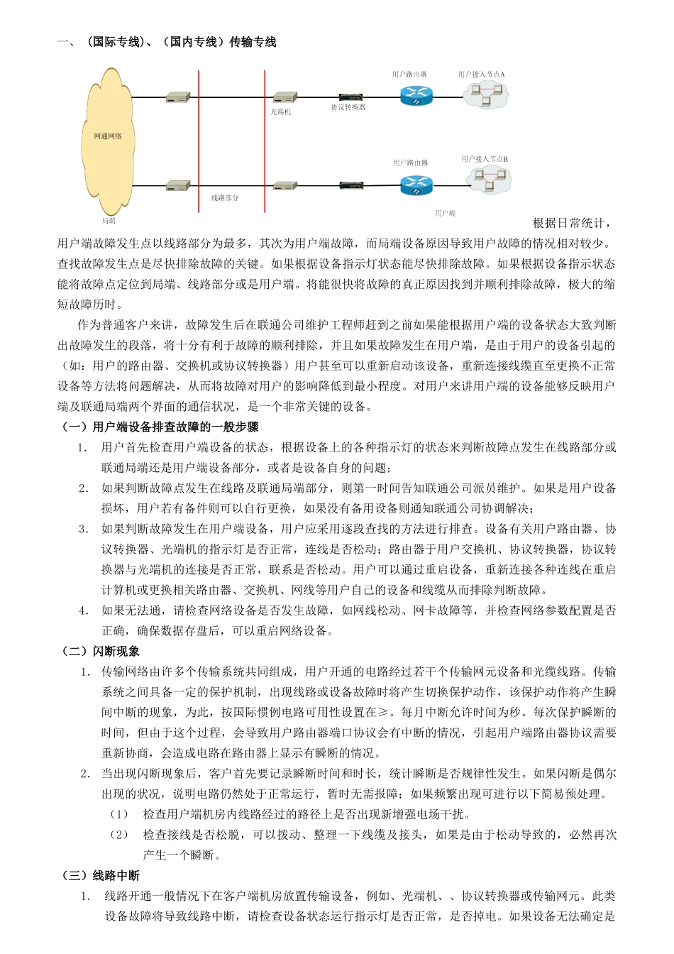 集团客户业务常见故障判断及处理_第2页