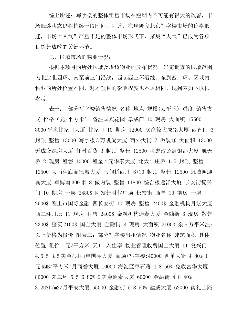 房地产业某某大厦销售策划报告_第3页