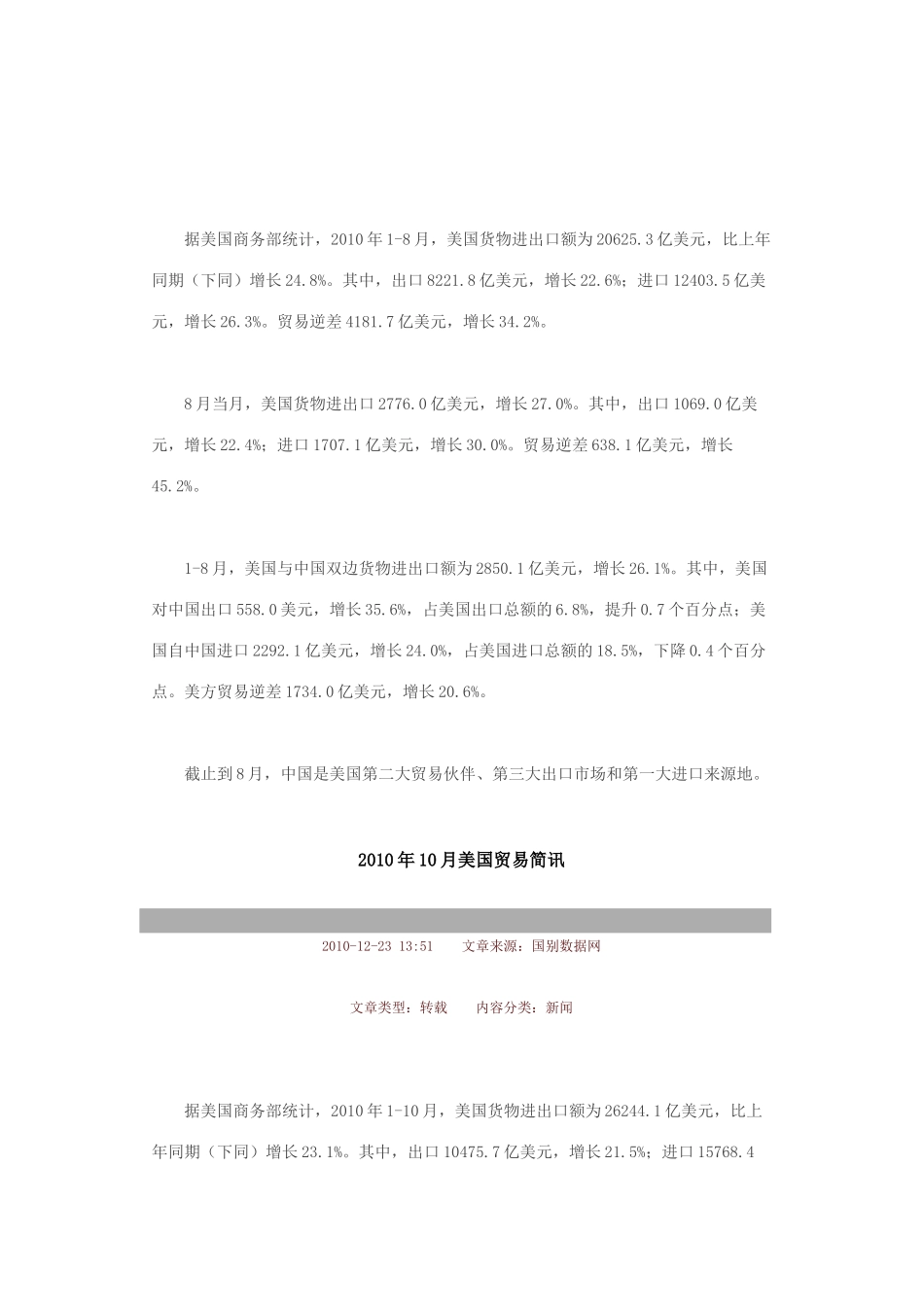 美国贸易简讯_第2页