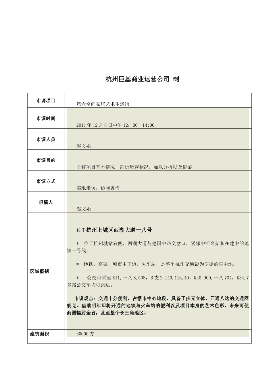 某家居艺术生活馆市场调研手册_第2页