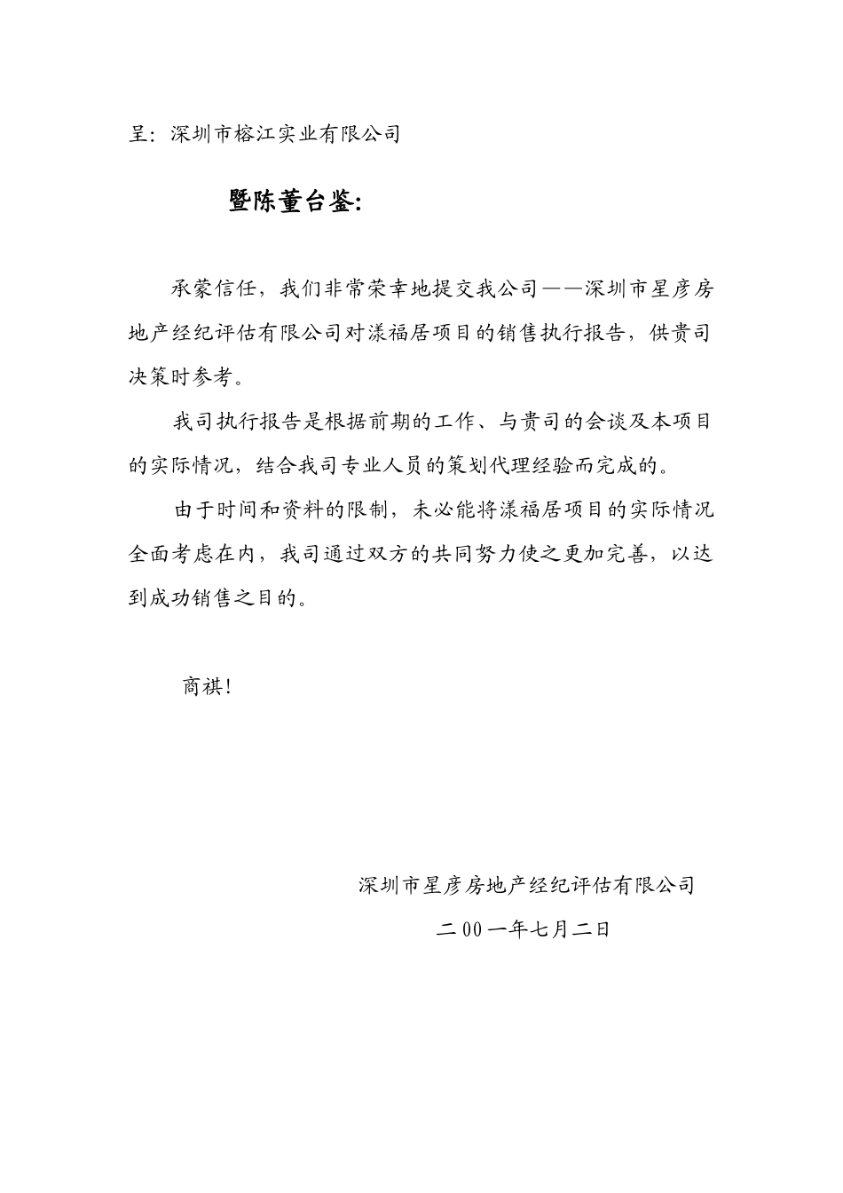 某某房地产销售执行报告_第2页