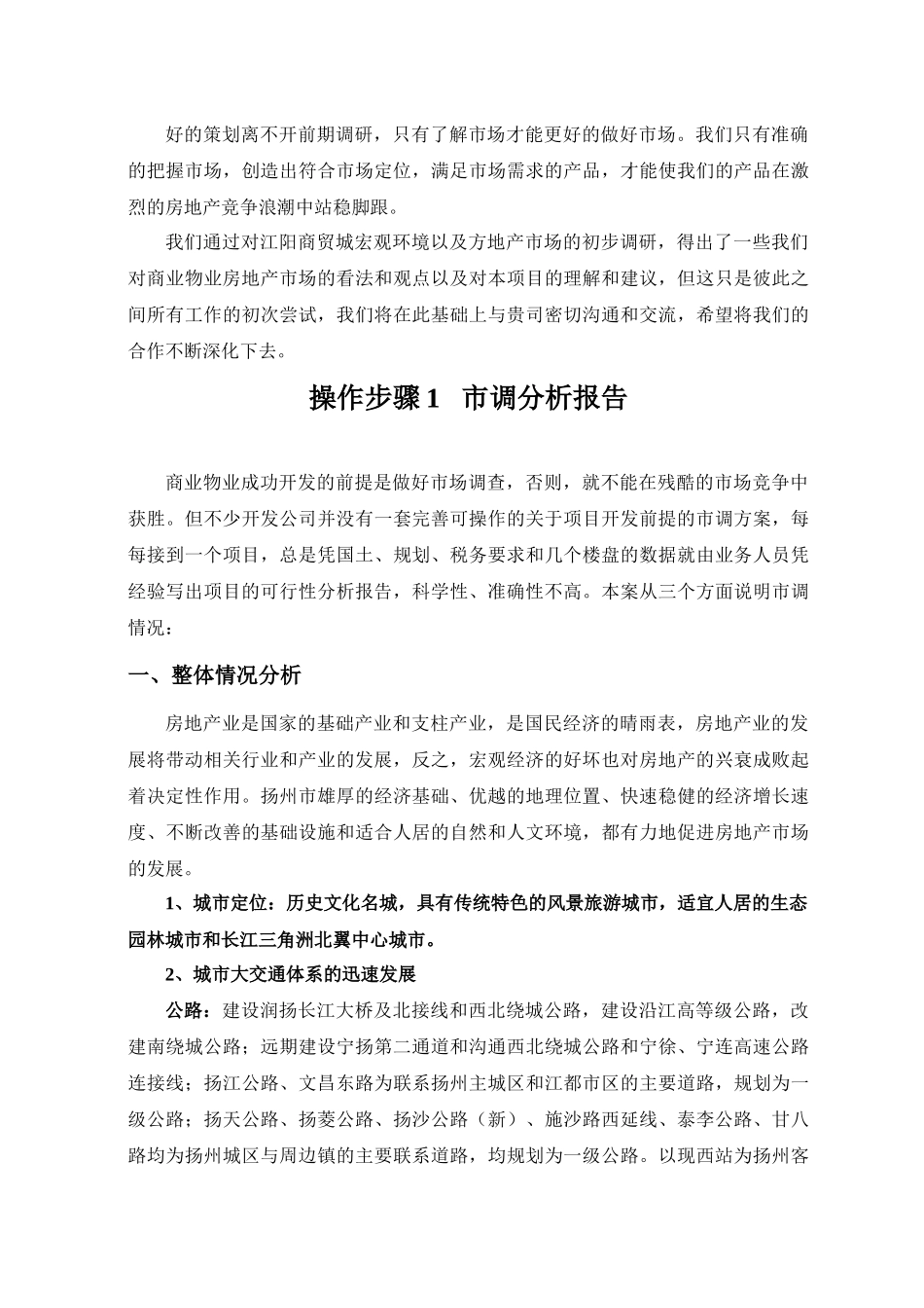 江阳商贸城整合营销方案_第3页