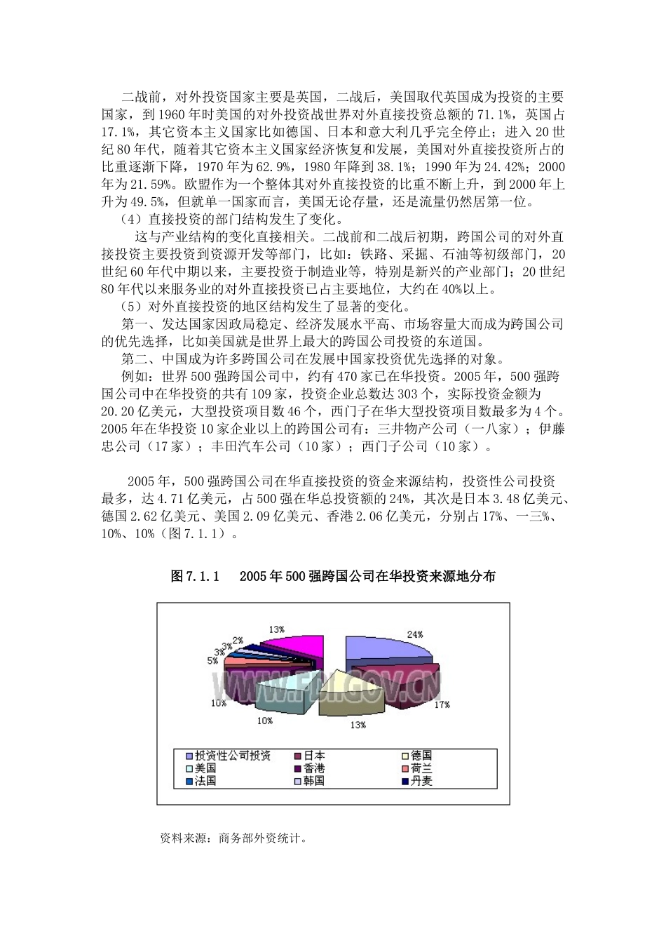 跨国公司与国际贸易概述_第3页