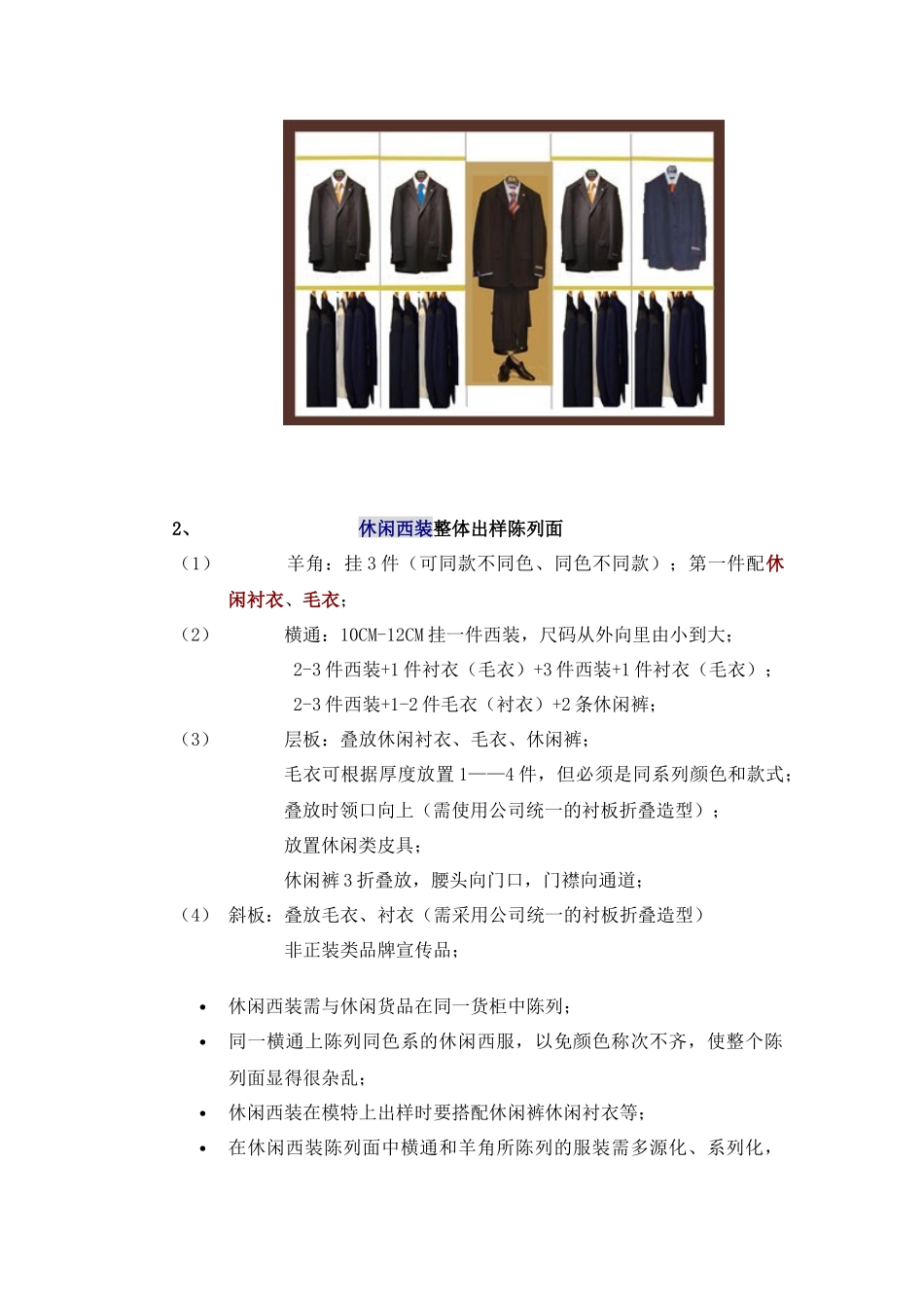 服装--终端陈列搭配规范_第3页