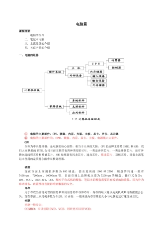 标准销售人员入职培训-电脑篇