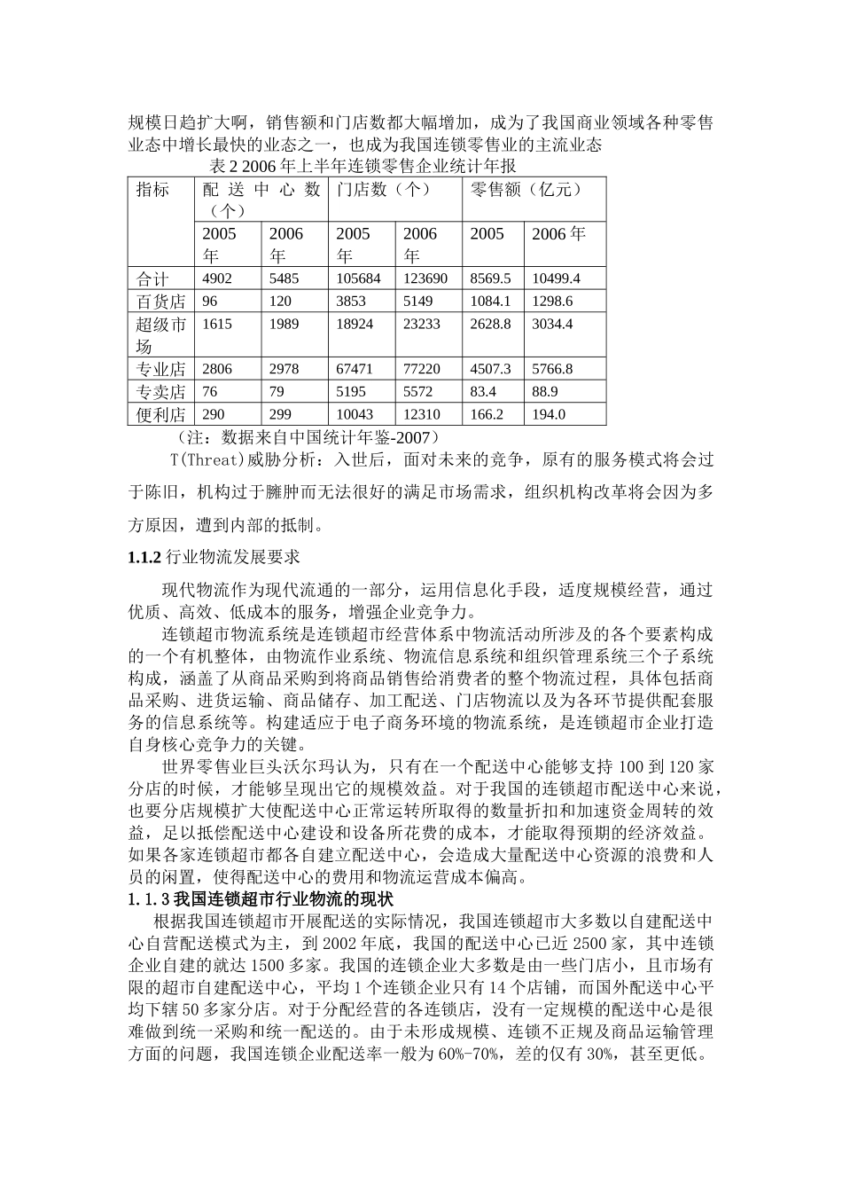 连锁超市配送中心的规划设计_第2页