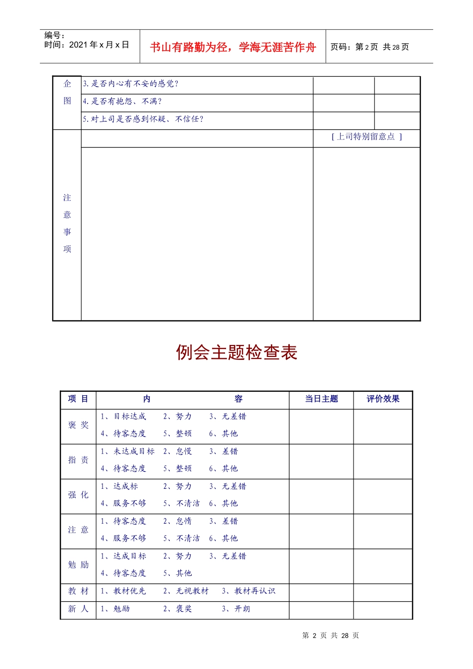 人力资源-202291_中消研市场研究公司人力资源考核表格汇编_第2页