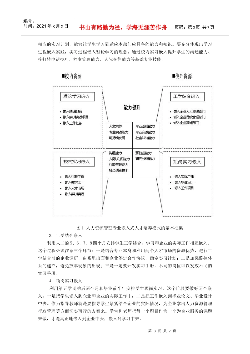 “嵌入式”人才培养模式探索与实践_第3页