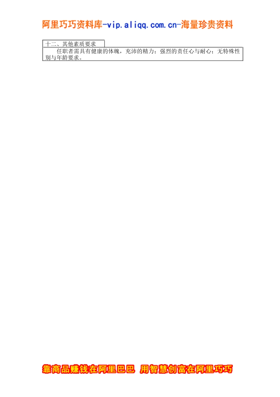安、环兼动力岗位说明书_第3页