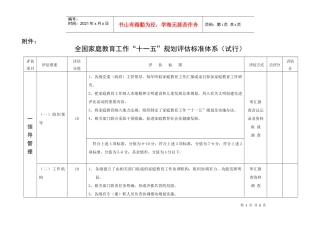全国家庭教育工作“十一五”规划中期评估方案