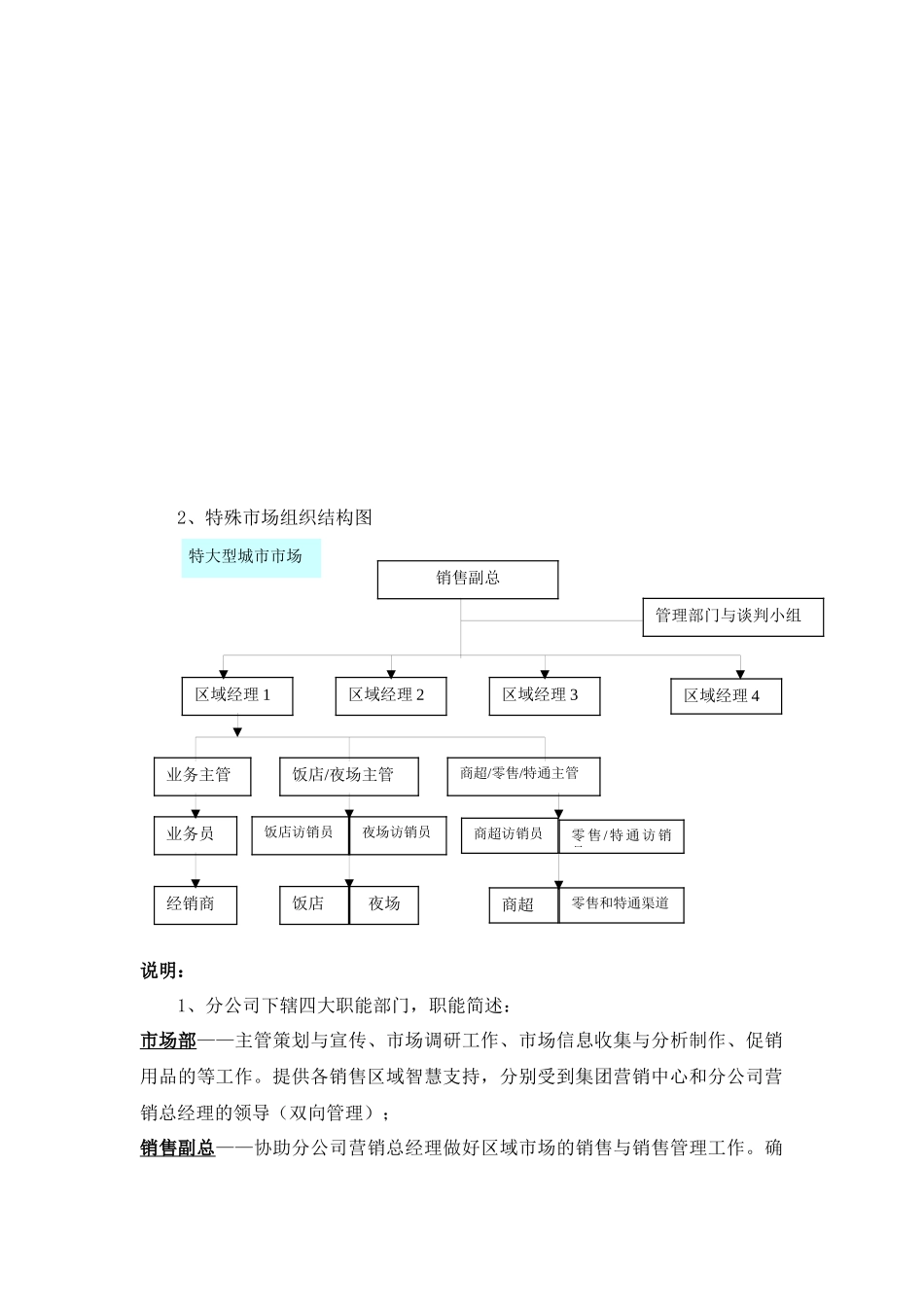 某分公司营销部门薪酬与绩效方案_第3页