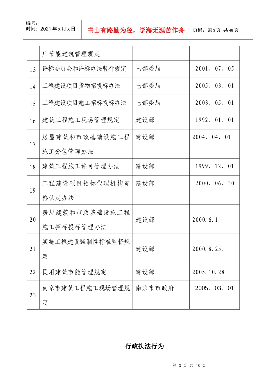 南京市六合区建筑工程管理局行政权力事项_第3页