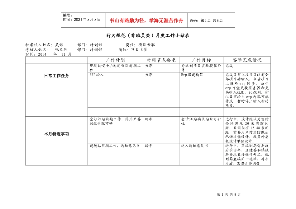 专职绩效行为规范(吴炜)-11-12月_第3页