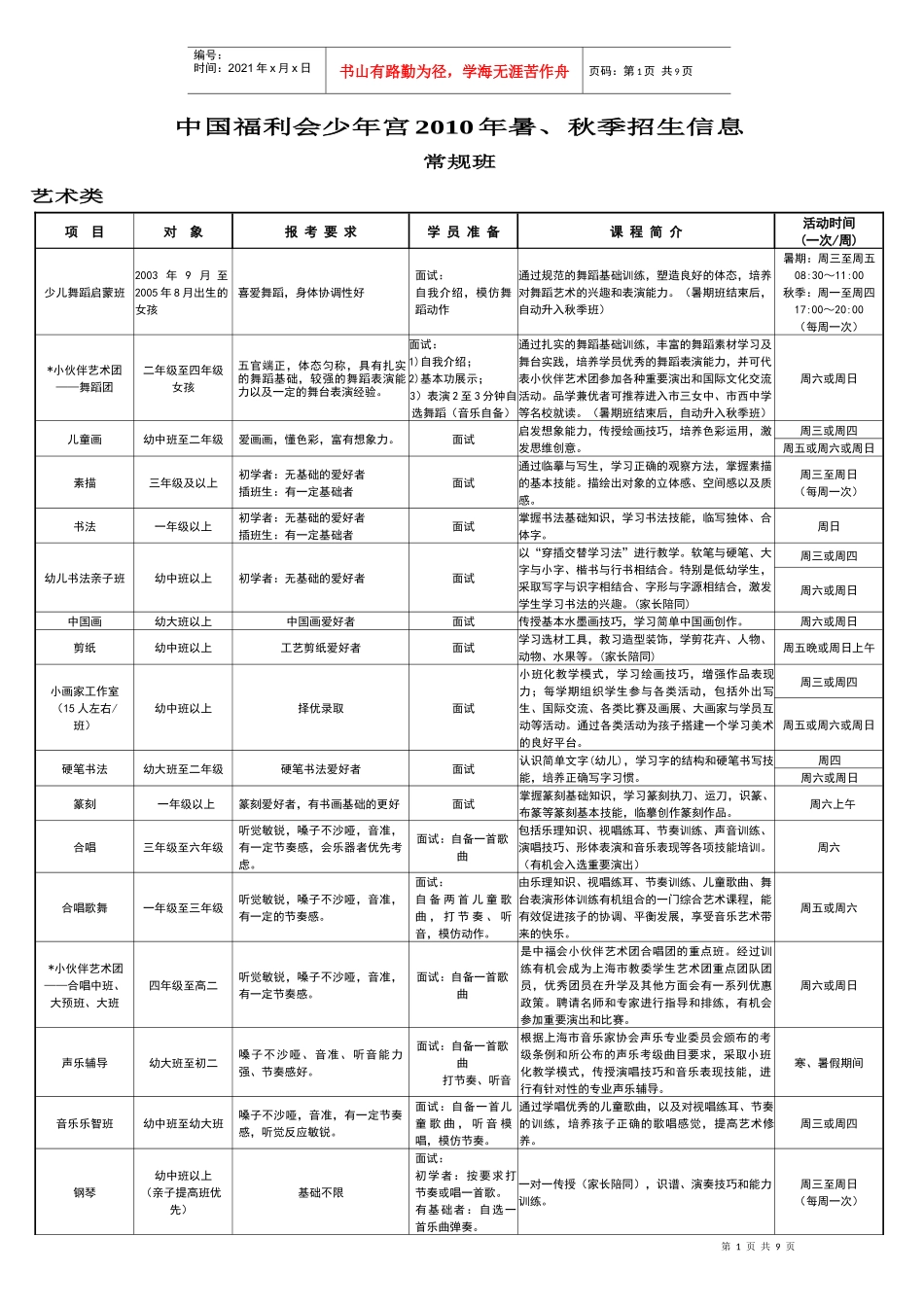 中国福利会少年宫XXXX年暑_第1页