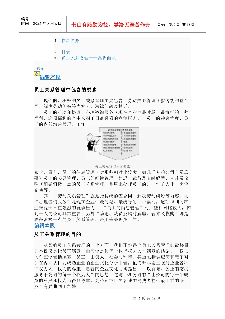 员工关系管理概念讲述_第2页