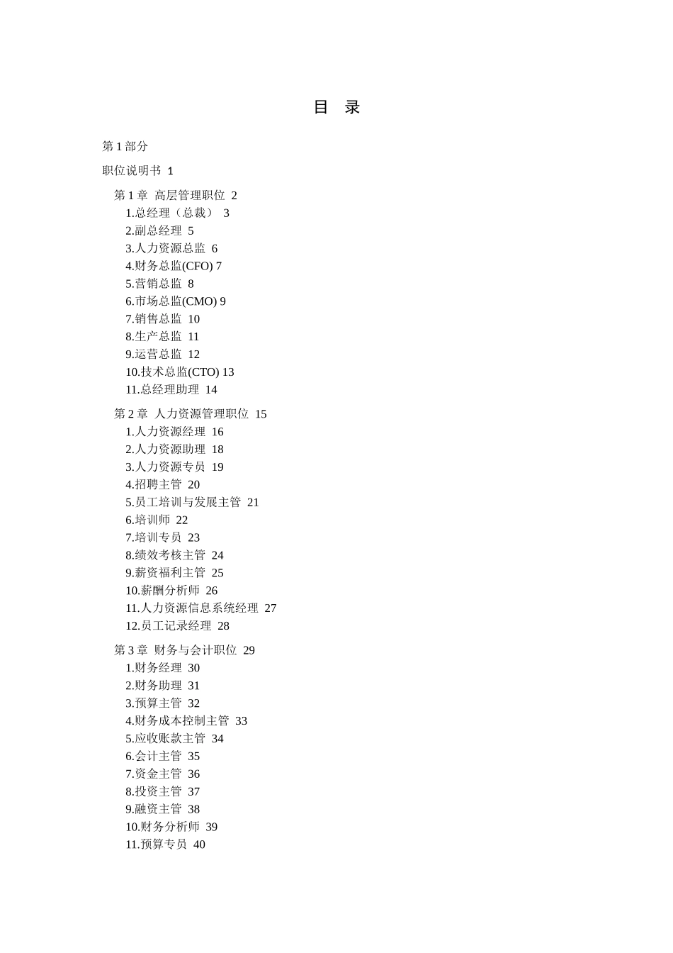 人力资源-2022183个岗位职位说明书和绩效考核标准_第1页