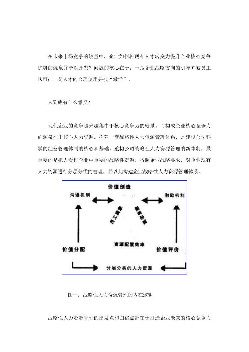 人才转变的核心竞争力分析_第1页